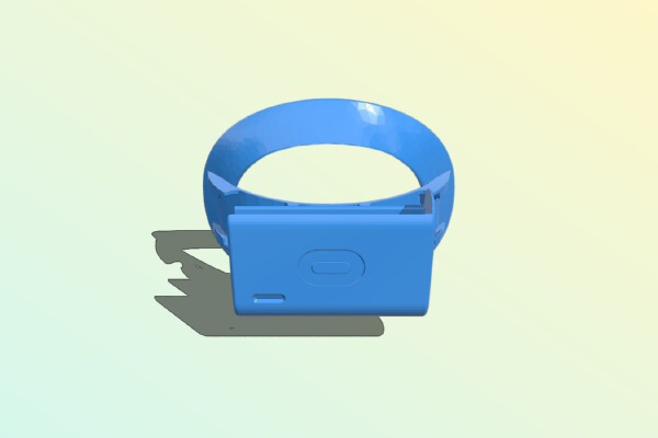 Oculus Quest 2 Elite Strap w_ Battery Mount  (remixed from dtnavida and Odroidz) | 3d print model