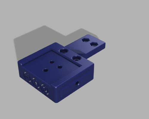 E3D Chimera Mount for CR10S | 3d print model