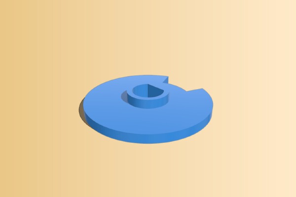 Eight Position Optical Position Sensor | 3d print model