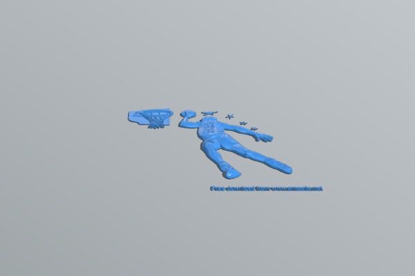 Basketball player | 3d print model
