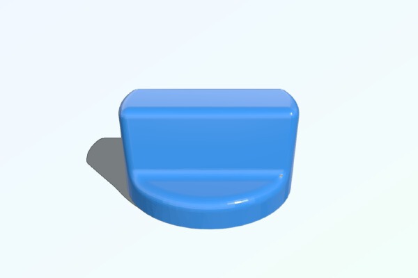Datsun 620 Glove Box Knob | 3d print model