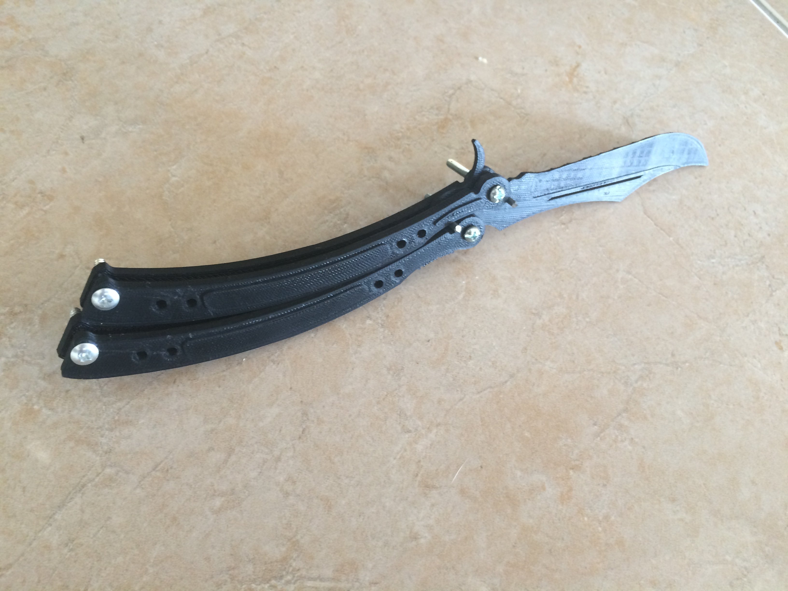 Butterfly knife