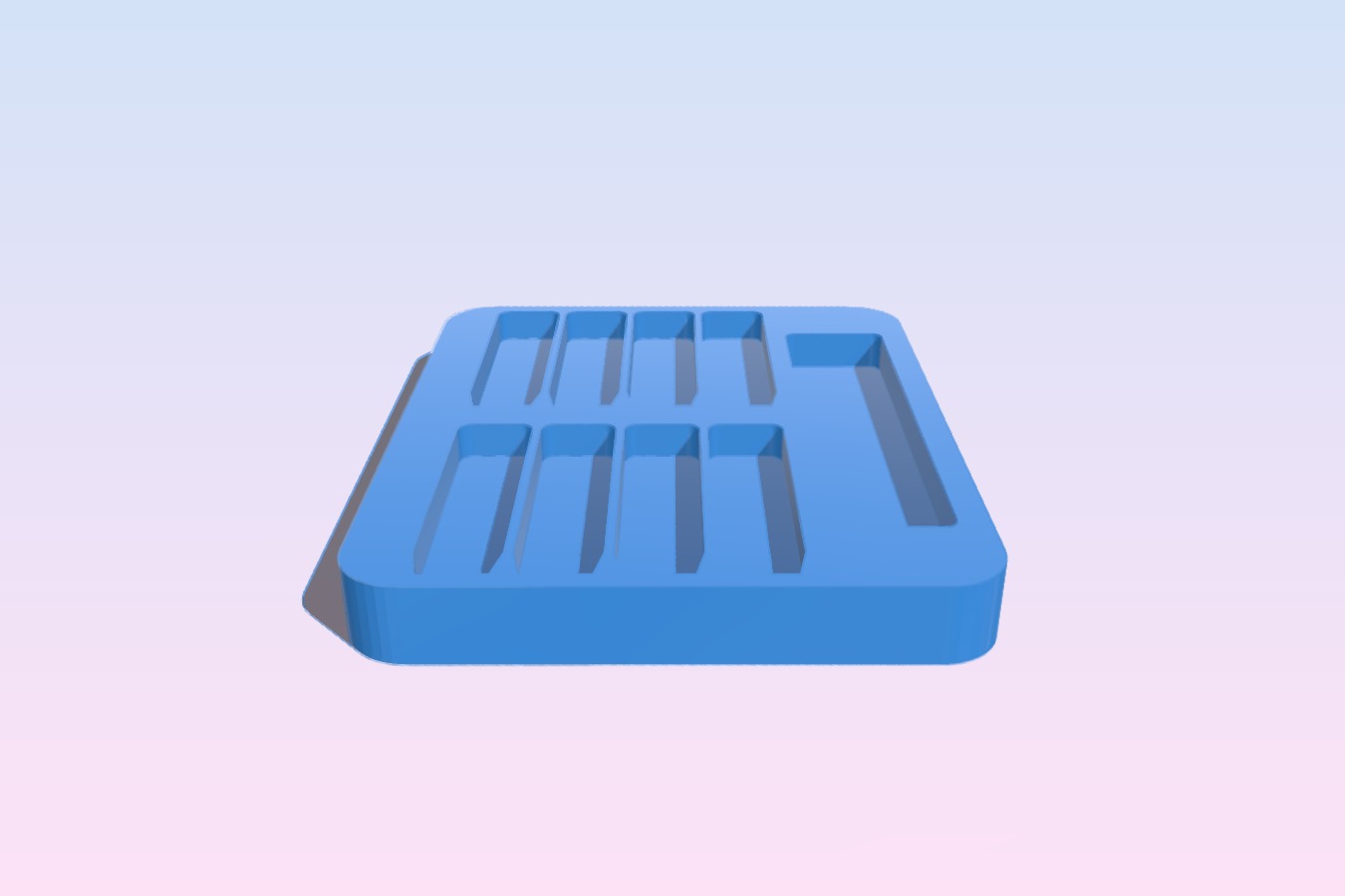 CNC Router Clamp tray