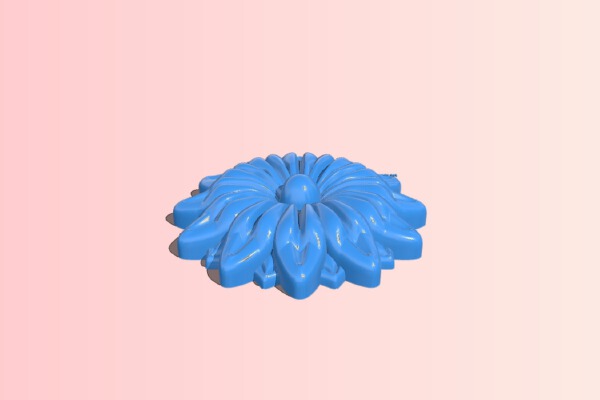 Flower pattern design | 3d print model