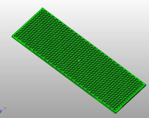 bees honeycomb for  wax casting | 3d print model