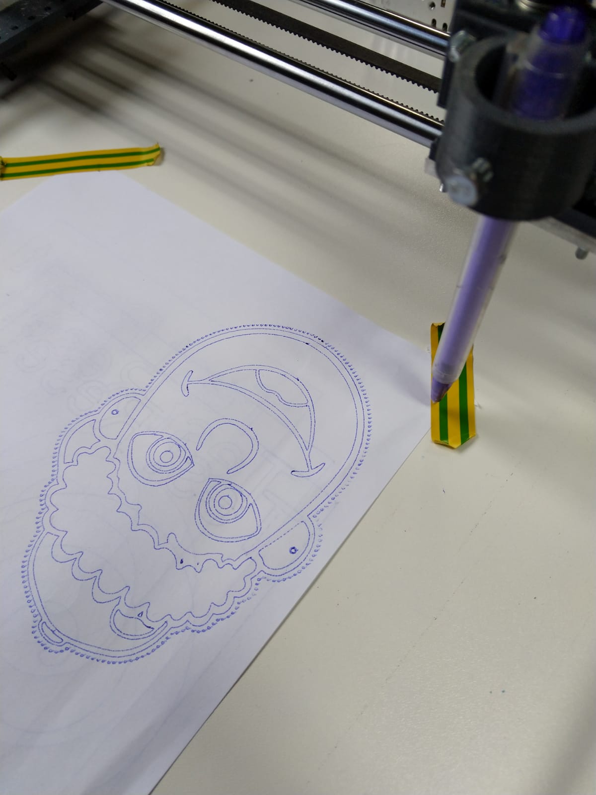 3D Printed 2D Plotter