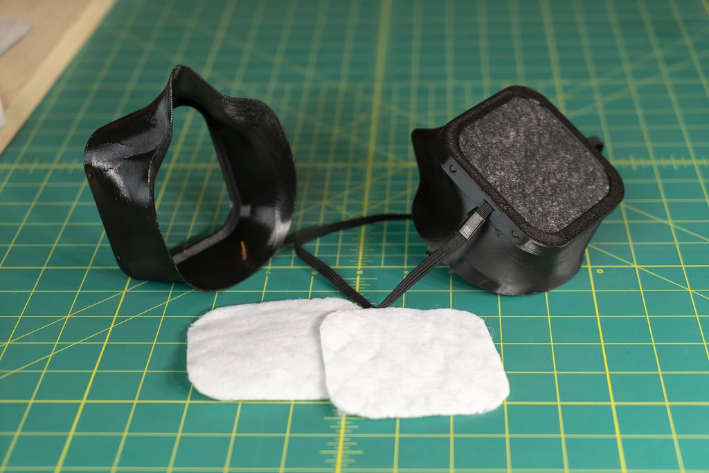 Custom Fitted Respirator Filter Mask - COVID-19