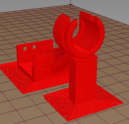 P905 Extruder Wire Support
