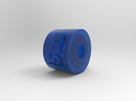 Bed leveling knob and spacer for anet a8 | 3d print model