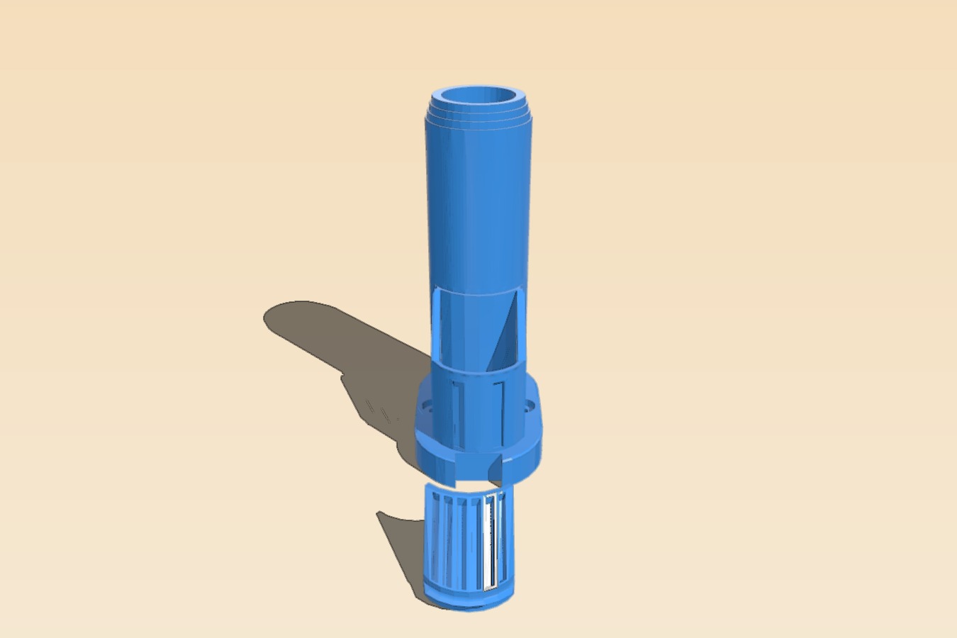 Nerf Star Lord Quad Blaster Bottom Barrel Replacement _ Extension