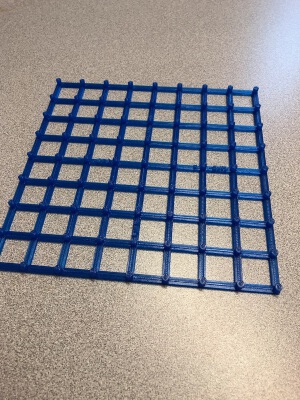 Coordinate Grid and Shapes | 3d print model