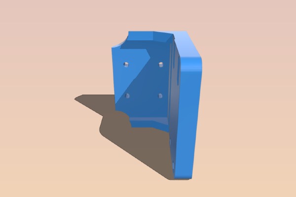 wanhao D9 head bracket for MGN12H rails (unfinished apparently dose not fit) | 3d print model