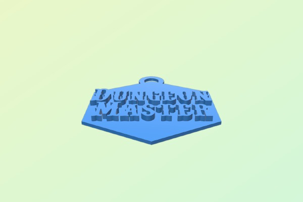 Dungeon Master Amulet | 3d print model
