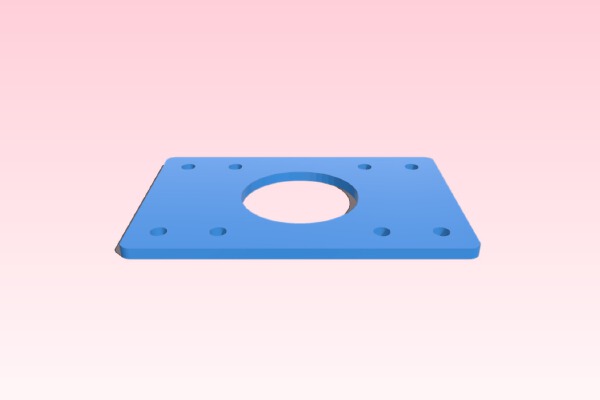 MakerBeam NEMA 17 stepper bracket | 3d print model