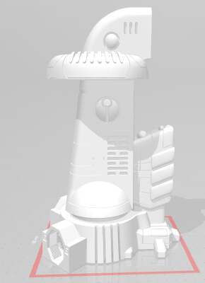 Tau City Building | 3d print model