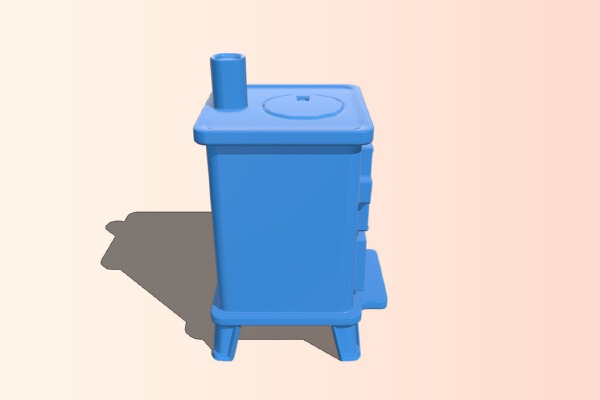 Miniature stove | 3d print model