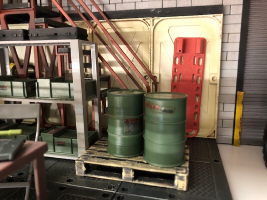 1:18 Oil Drum with removable Lid | 3d print model