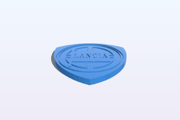 Lancia Badge | 3d print model