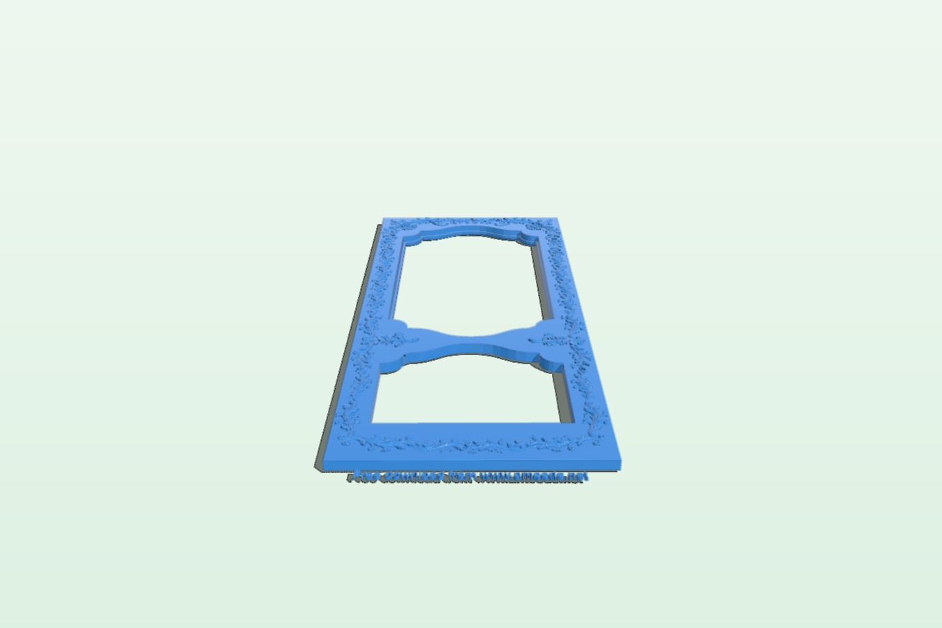 Door frame pattern