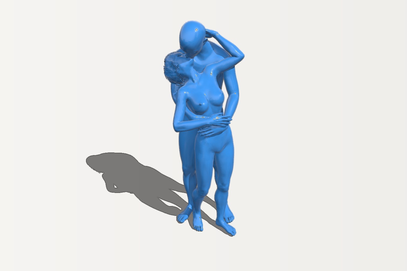 Couple kissing – man and women