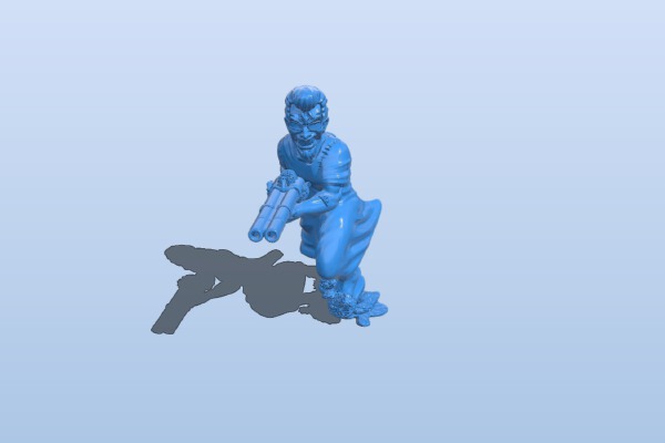 Postal Dude | 3d print model