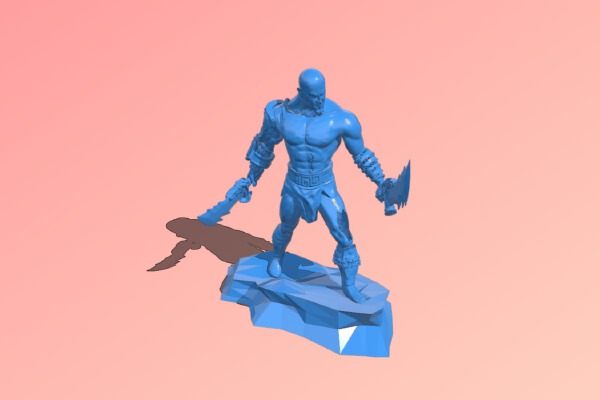 Mr Kratos | 3d print model