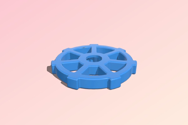 Improved CR-10 Leveling Knob | 3d print model