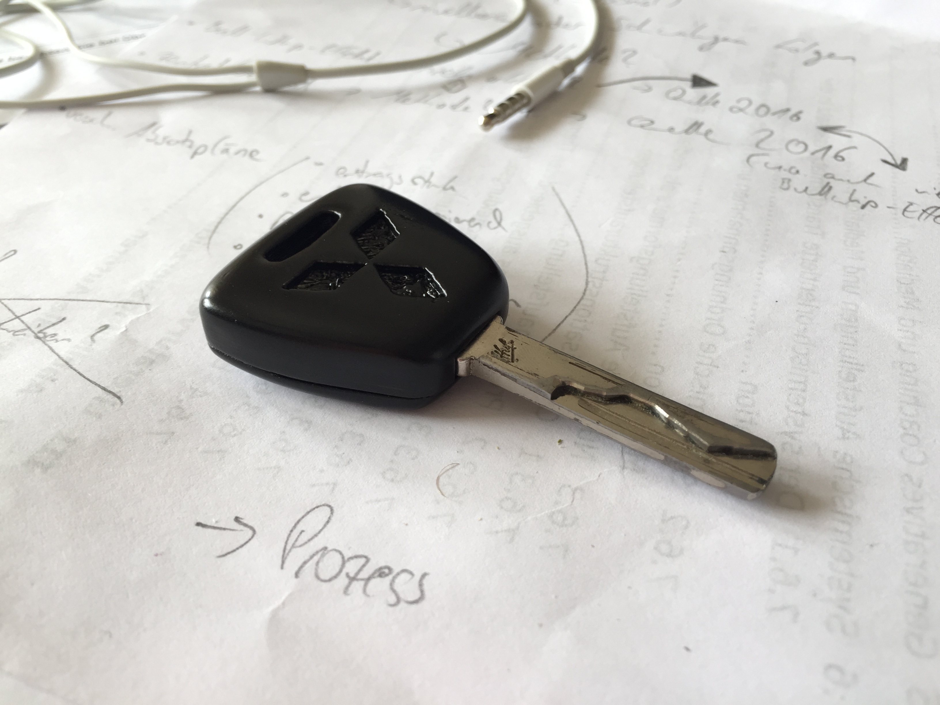 Mitsubishi Carisma key case