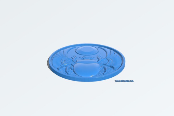 Scarab medallion | 3d print model