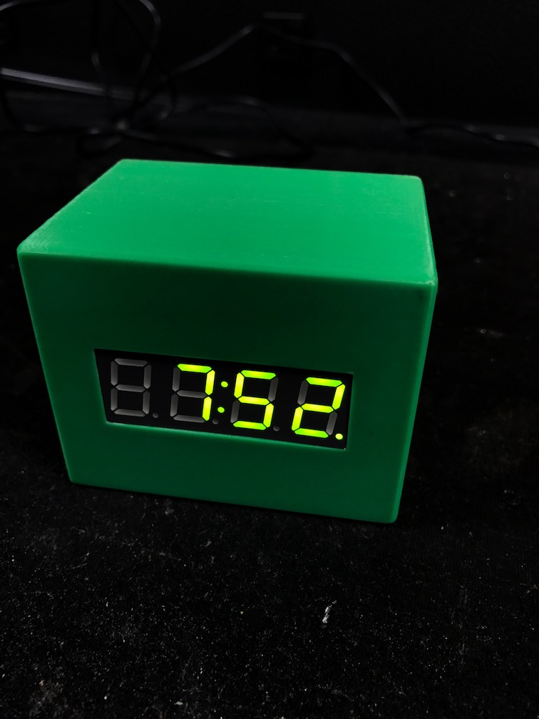 GPS clock case