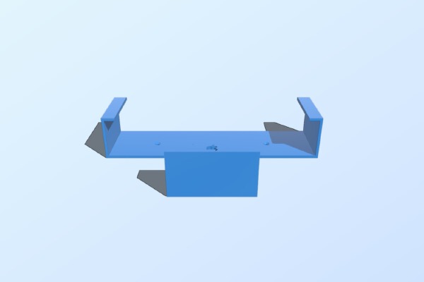 Support Mac Mini 2018 wall mount | 3d print model