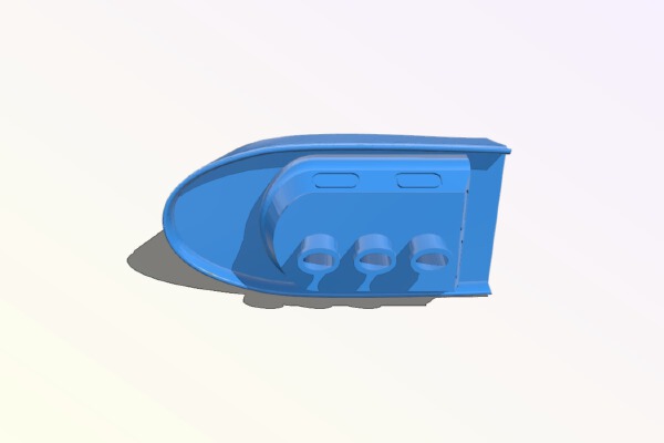 Toy boat | 3d print model