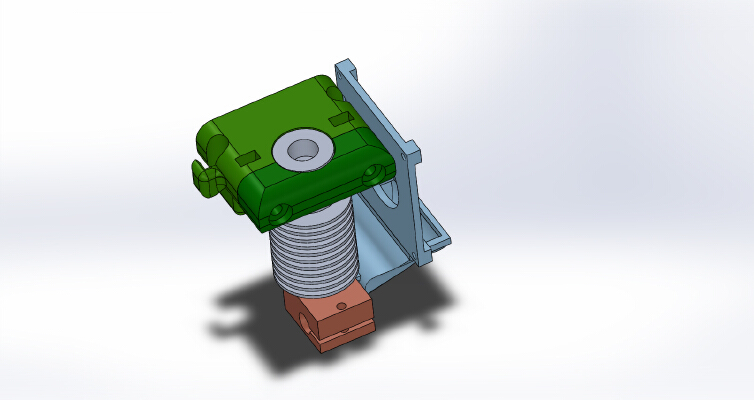 Adaptador Anet E10 E3D v6 New version | 3d print model