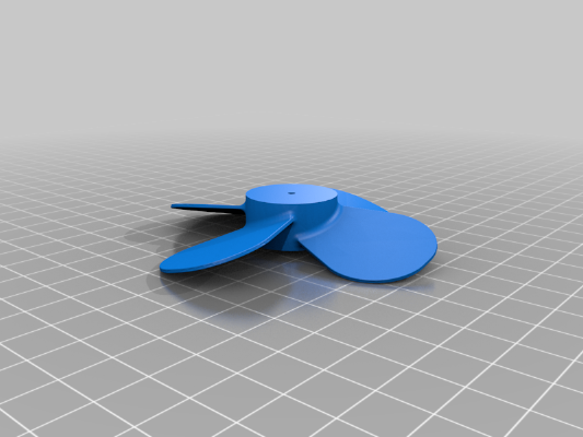 Fan propeller | 3d print model