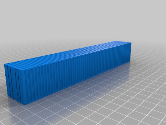 Misc cargo containers HO scale | 3d print model