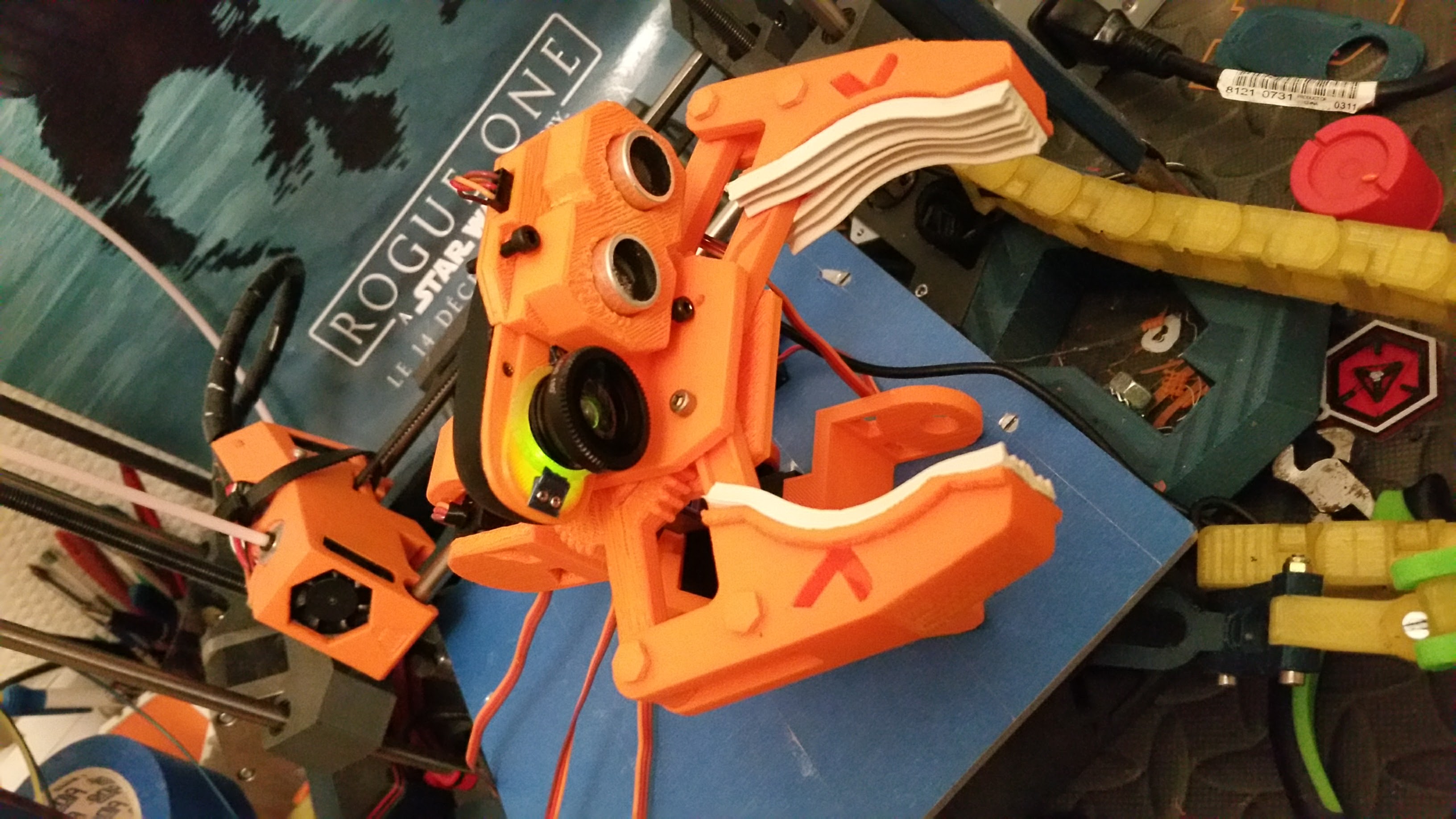 Complet robotic arm (Bras robotique complet)