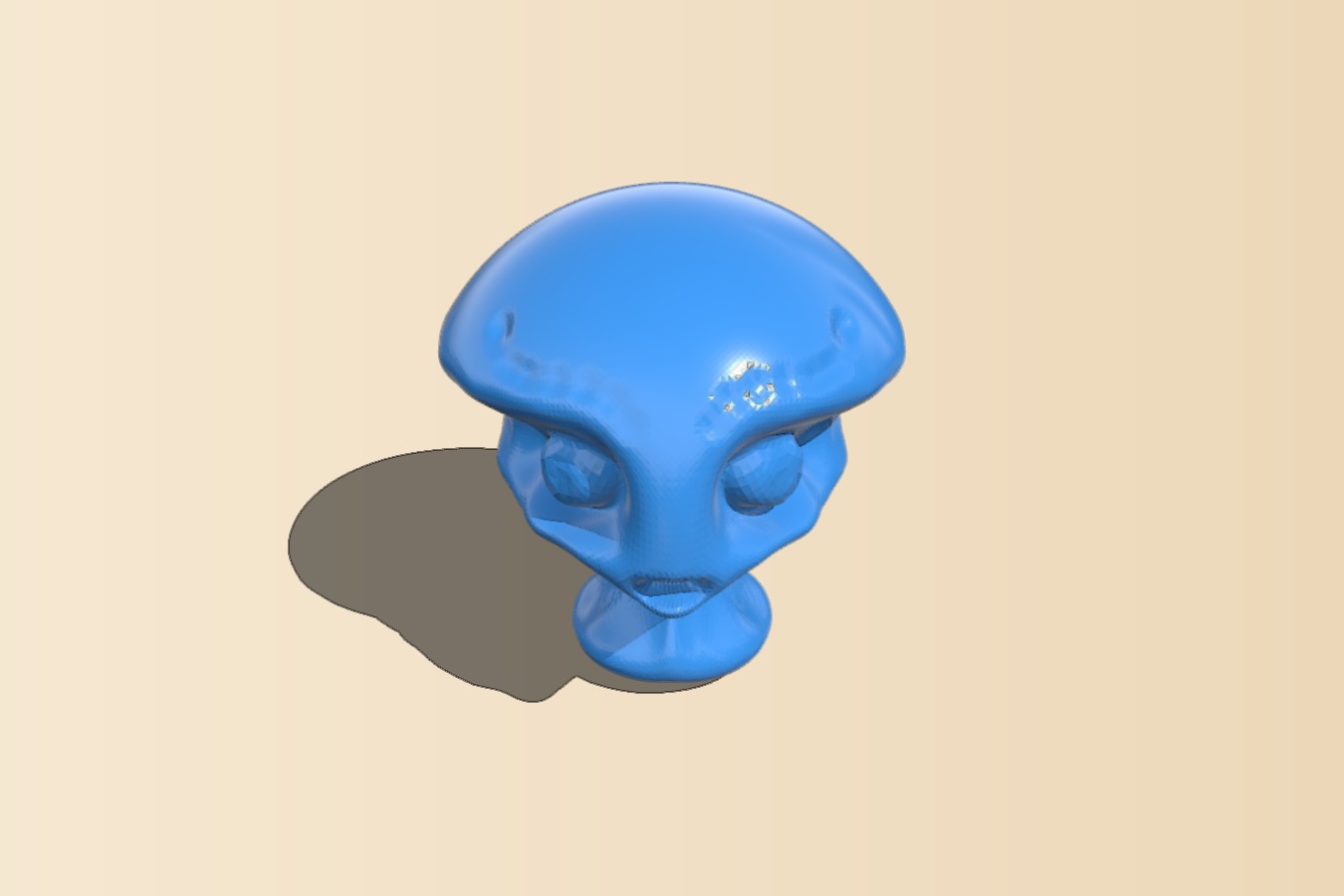 alien geof bust