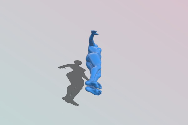 Superhero female | 3d print model