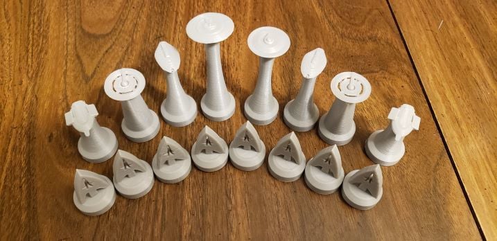 Star Trek Ship Chess Set