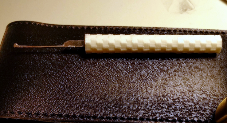 Dimple lock pick handle | 3d print model