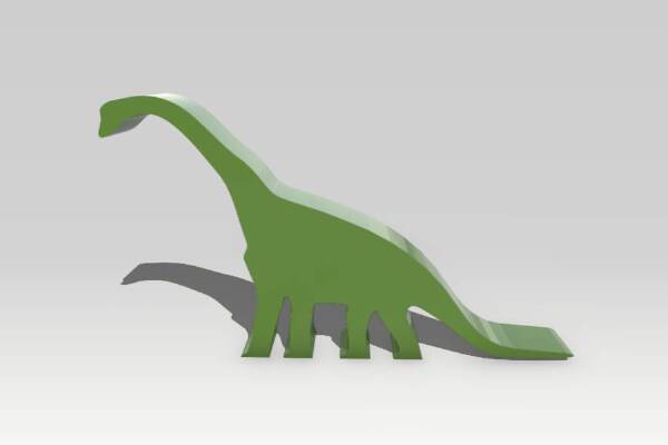 Dinosaur Island Meeple | 3d print model