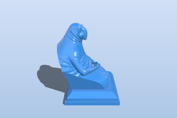 Homunculus Loxodontus (aka ZHDUN) bust | 3d print model