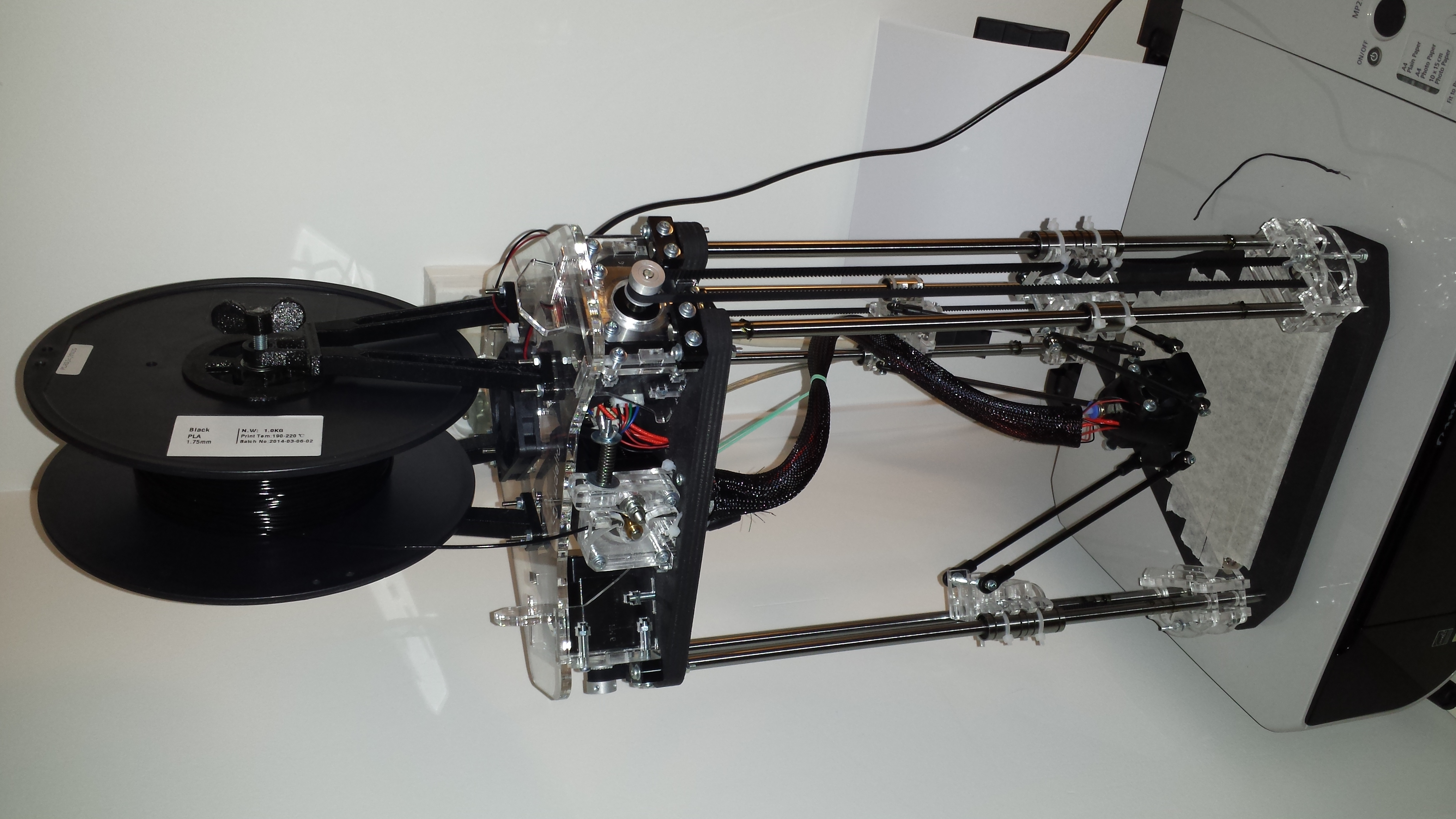 Support de bobine verticale pour micro delta