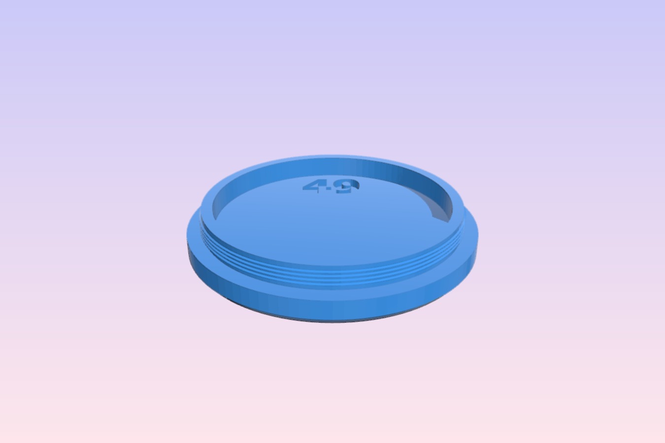 Screw On Lens Cap
