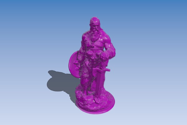 Barbarian | 3d print model