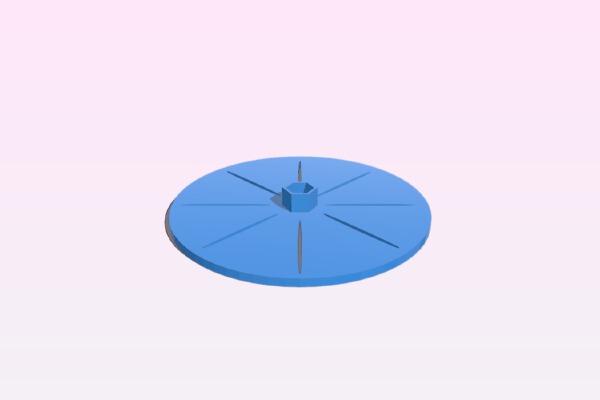 Cubrecuchillas Blade Cover Monsieur Cuisine Connect | 3d print model