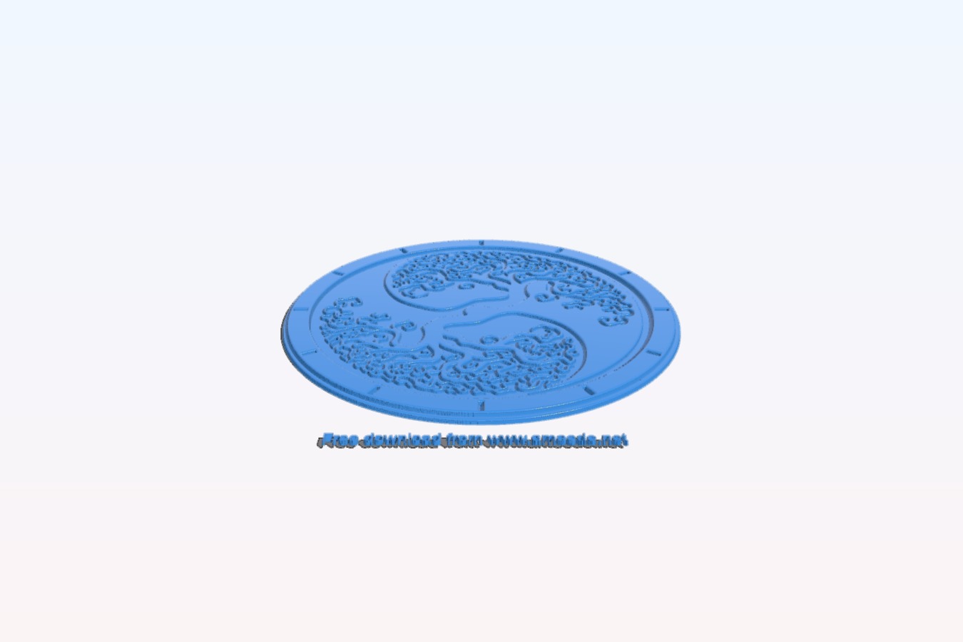 Wall clock pattern