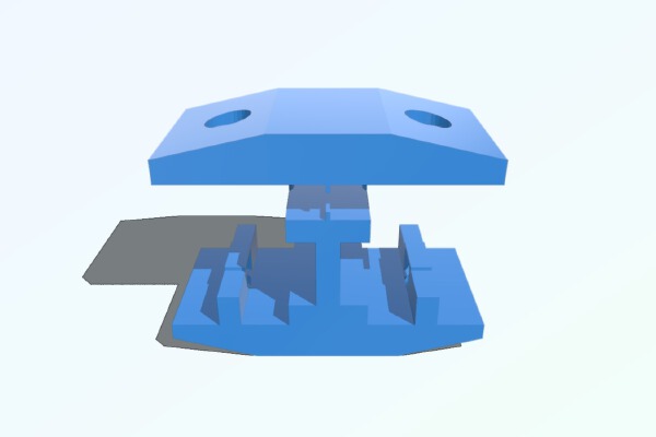 OpenBeamRailSlide | 3d print model