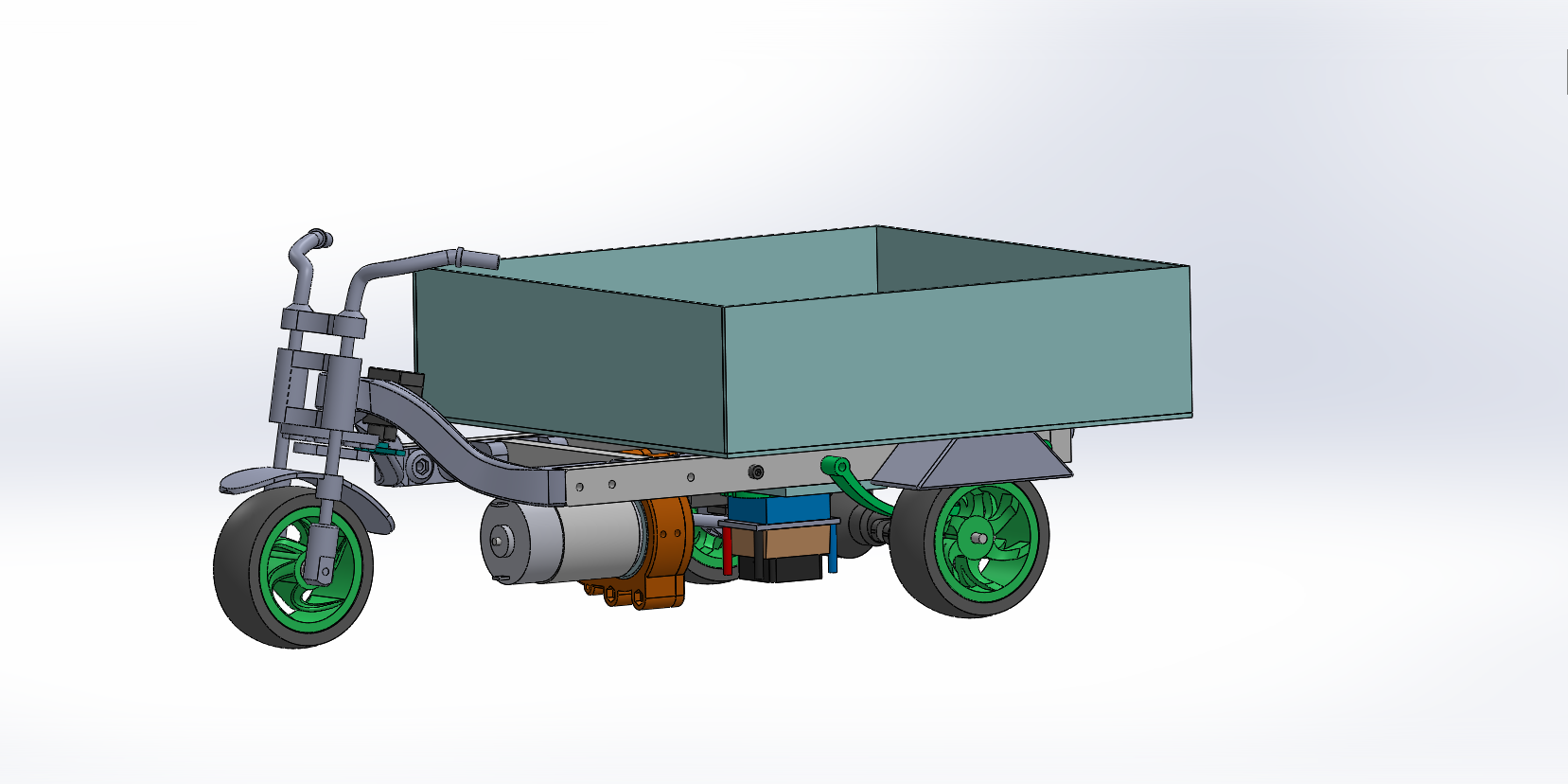 3 wheel Drift Car
