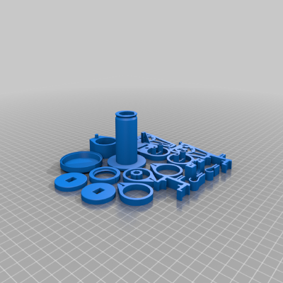 Makelangelo 5 Printed Parts 2020 | 3d print model